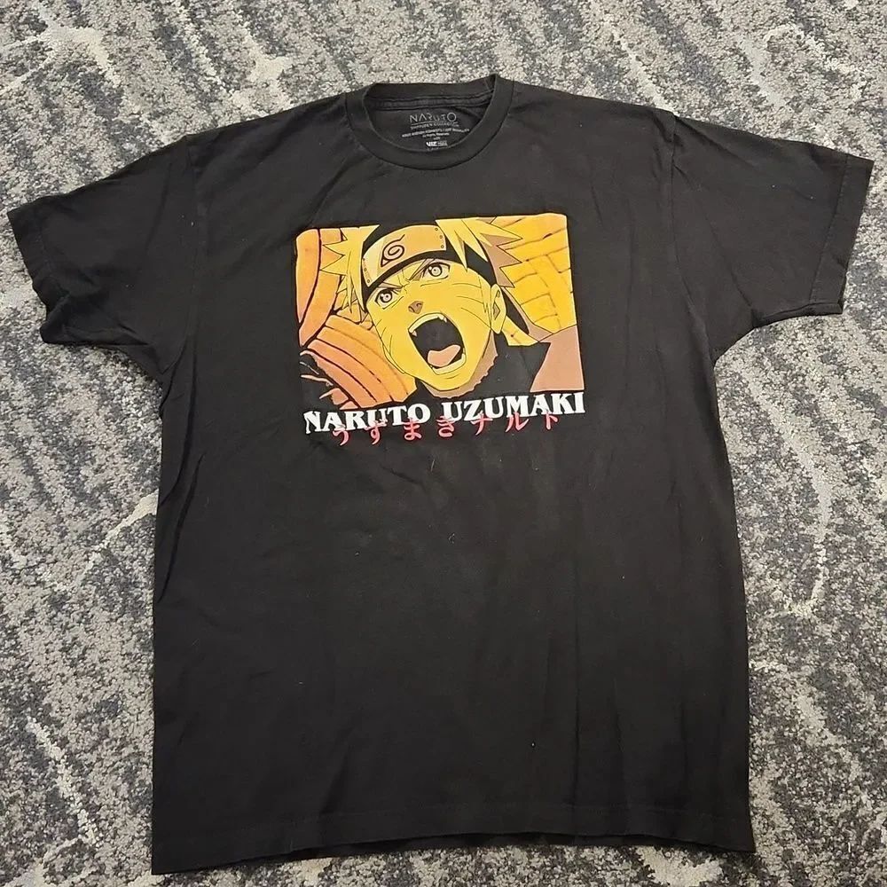Naruto Uzumaki Anime T-shirt L